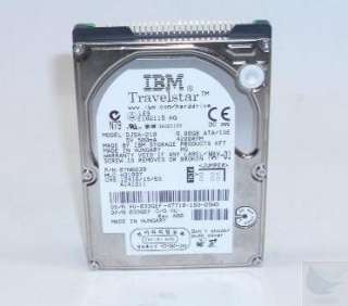 IBM Travelstar DJSA 210 6GB IDE Laptop Hard Drive  