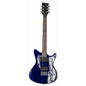  First Act ME480 Electric Guitar with Double Cutaway (Blue 