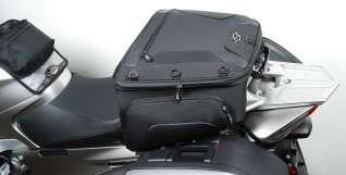 New saddlemen black universal motorcycle tunnel tailbag 3516 0108 