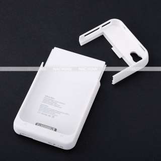 Brand New For iPhone 4 4G 4S External Battery Charger White Case New 