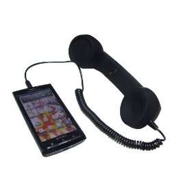  Black Retro Skype Phone Handsfree Handest For The HTC 