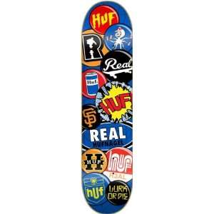  Real Huff Friend Club Deck 8.38 Skateboard Decks Sports 