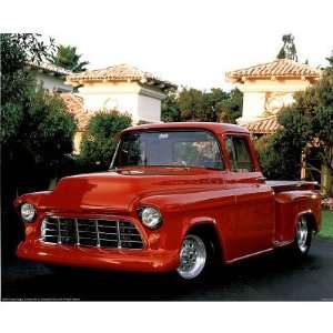  Greg Smith (1956 Red Chevy Pickup Truck) Photo Print 