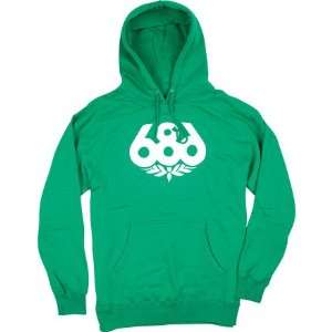  686 Wreath Pullover Hoodie   Mens Kelly Green, M Sports 