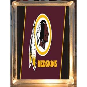  Washington Redskins Decorative Glass Block Light 