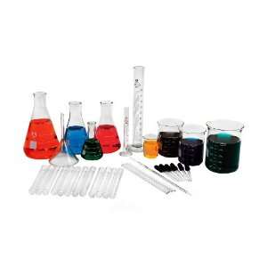   Borosilicate Glass Laboratory Glassware Kit Industrial & Scientific
