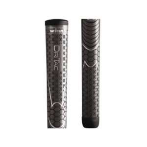Winn DriTac Oversize (+1/8) Dark Gray Golf Grip Kit (13 Grips, Tape 