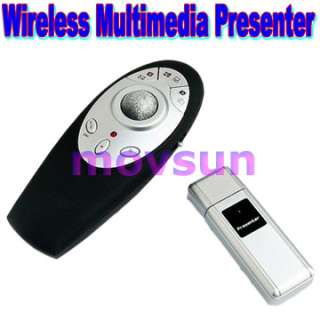   Multimedia Remote Trackball Mouse Presenter Laser Pointer mice # WMPL1