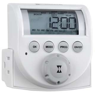 NEW Intermatic Appliance Digital 2 Outlets Timer Clock  