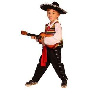  Mexican Mariachi Childrens Costume Size Small Toys 