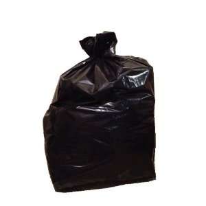  40 Heavy Duty Garbage Trash Bags, Black, 22x16x50, 55 
