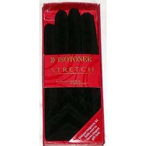  Isotoner Stretch Ladies Black Gloves: Sports & Outdoors