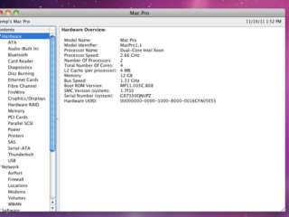Apple Mac Pro 2x Dual Core Xeon 2.66GHz 12GB 1TB SL Box  