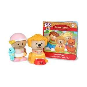  Play Town Core Family   Baby/Dog 2 Pack Toys & Games