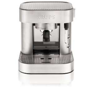 Krups XP601050 Manual Pump Espresso Machine with Thermoblock System 