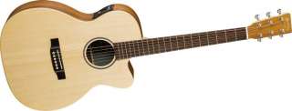 Martin X Series OMCX1KE Cutaway Acoustic Electric Guitar Natural 