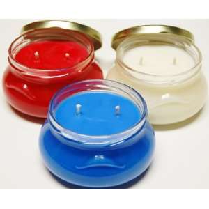   & Blue 3 Pack of 8oz Tureen Soy Candles   Mulberry 