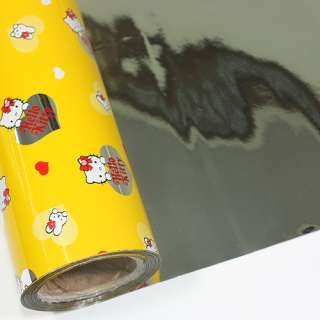 NEW Hello Kitty Roll Wrapping Gift Paper 59ft 18MYellow  