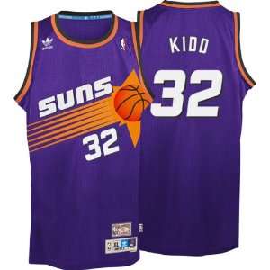 Jason Kidd Jersey: adidas Purple Throwback Swingman #32 Phoenix Suns 