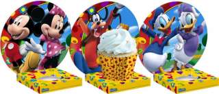 DISNEY MICKEY MOUSE Clubhouse CUPCAKE HOLDERS ~ Birthday Party 