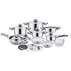 16pc Hard Annodized Aluminum Cookware Set KTALHA16 items in 