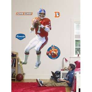   NFL Player Wall Graphics   John Elway   Denver Broncos: Home & Kitchen
