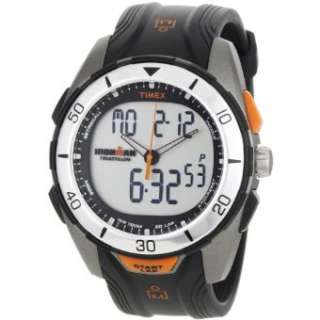 Timex Mens T5K4029J Ironman 50 Lap Dual Tech Silver Case Sports Watch 