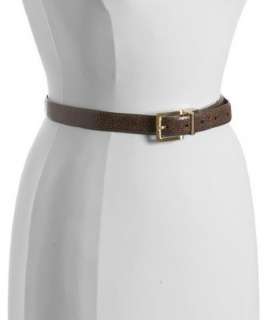 Fashion Focus brown and bronze reversible belt  