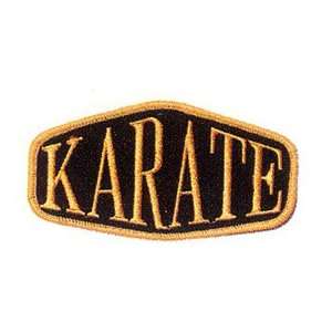  Karate Uniform Patch