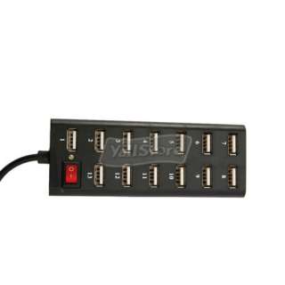 usb 2 0 high speed 13 ports hub black if you need the ac adapter 