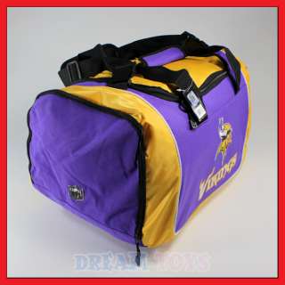 NFL Minnesota Vikings Duffel Bag /Gym/Shoulder/Travel  