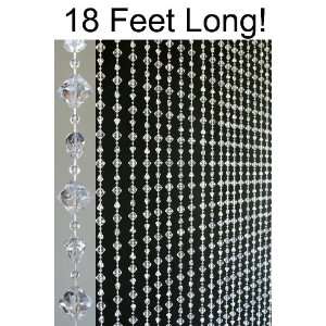    Gemstones Non Iridescent Beaded Curtain 18 Home & Kitchen