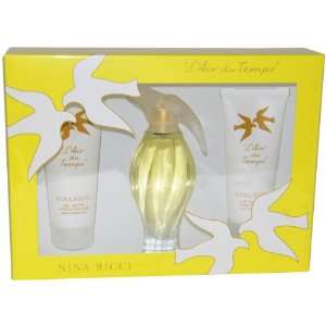  Lair Du Temps By Nina Ricci for Women Gift Set, 3 Count 