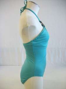 Anne Cole Turquoise One Piece Swimsuit 10  