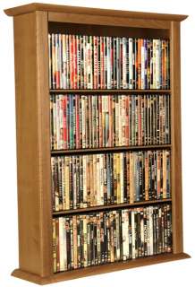 Oak 342 Wall Mount CD/DVD Media Storage Rack/Shelf  