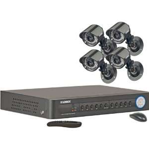  4 Channel 500GB DVR with 4 Indoor/Outdoor Night Vision 