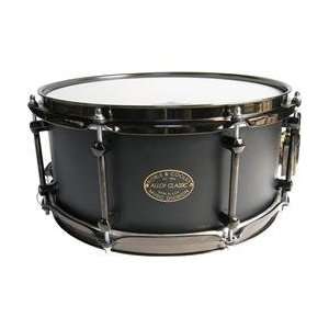   & Cooley Alloy Classic Snare (6 X 13 Black) Musical Instruments