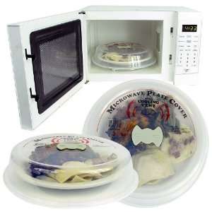  Microwave Plate Cover with Cooling Vent: Kitchen & Dining