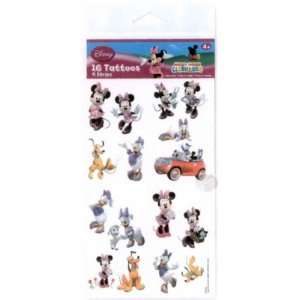  Disneys Minnie Mouse & Friends Party Supplies Tattoos 