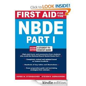 FIRST AID FOR THE NBDE PART 1 2/E Pt. 1 (First Aid Series) Derek 