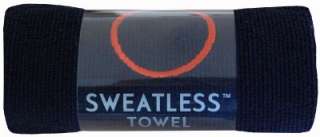 YOGITOES SWEATLESS Yoga Towel BLACK Free Ship NEW  