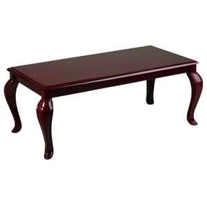  Mahogany Finish Queen Ann Traditional Coffee Table Health 