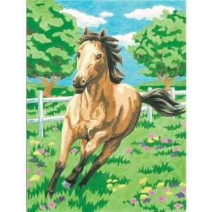  Dimensions Pencil By Number Kit 9 Inch X12 Inch  Horse In 