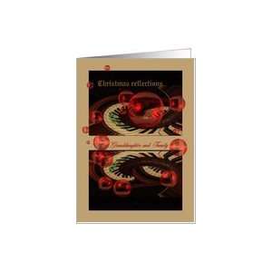   , Reflections,Piano Keyboard in Spiral With Holly on Keyboard Card