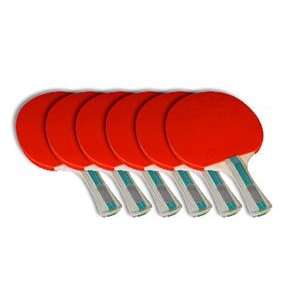  Set of 6   Pro Table Tennis (Ping Pong) Paddles Sports 