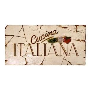    Cucina Italiana, Italian Kitchen wall plaque