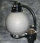 HP Swimming POOL FILTER & PUMP 22 Sand Tank System   Above Ground 