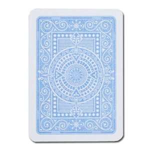  Modiano Plastic Texas Poker Jumbo Playing Cards Light Blue 