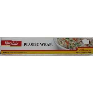 Krasdale Plastic Cling Wrap   200 Sq. Ft.  Kitchen 