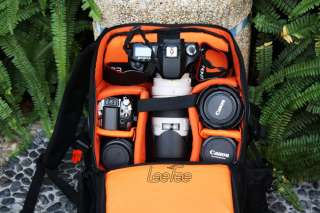 DSLR SLR Camera Camcorder Video Backpack Bags Fit 17 Laptop Canon 